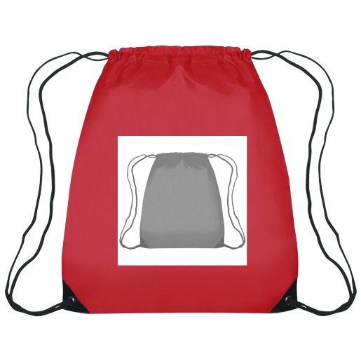 Sporty Pocket Drawstring Backpack | Pure Promo
